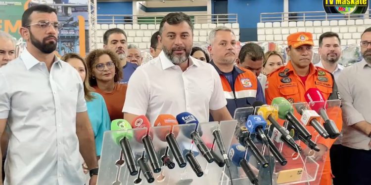 Governador Wilson Lima acompanha envio de nova ajuda humanitária da Operação Estiagem 2024