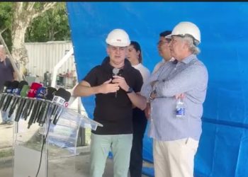 Prefeito visita parque Encontro das Águas Rosa Almeida