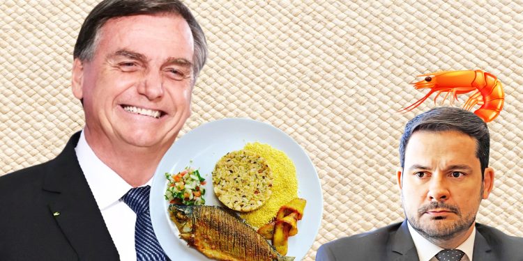 Comeu jaraqui, Jair?: Capitão “Camarão” está com tudo na cabeça