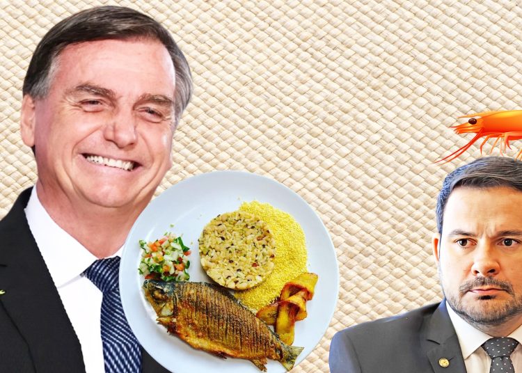Comeu jaraqui, Jair?: Capitão “Camarão” está com tudo na cabeça