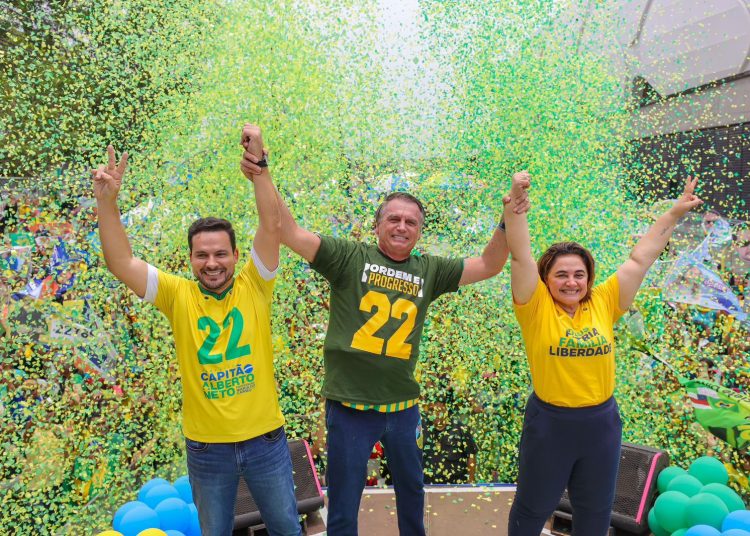 Casal Grapette repete – Bolsonaro e Michele voltam a Manaus no segundo turno das Eleições 2024