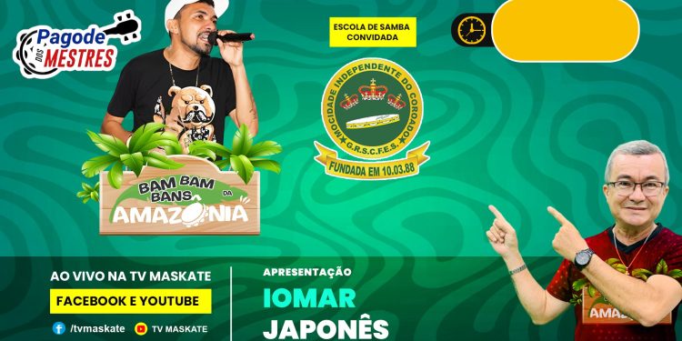 Pagode dos Mestres no BamBamBans da Amazônia.