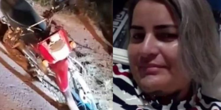 Corrente da moto cai e mulher morre em grave acidente no interior do Amazonas