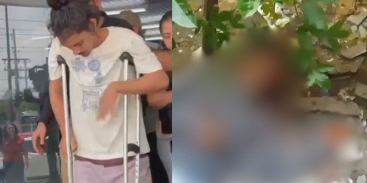 Vídeo: Pistoleiros são presos por matarem rapaz com 16 tiros no Jorge Teixeira