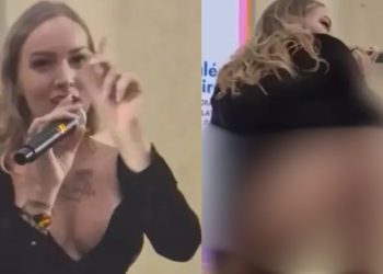 Palestrante canta funk e mostra a bund4 em universidade: ‘educando com o c*’