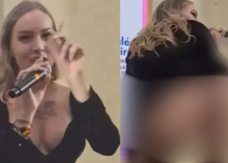 Palestrante canta funk e mostra a bund4 em universidade: ‘educando com o c*’