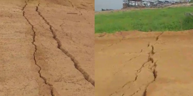 Dias antes da tragédia, morador gravou barranco rachando em Manacapuru