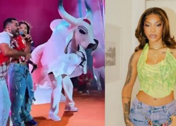 Ludmilla se retrata após usar Boi Garantido “fake” em show na Arena da Amazônia