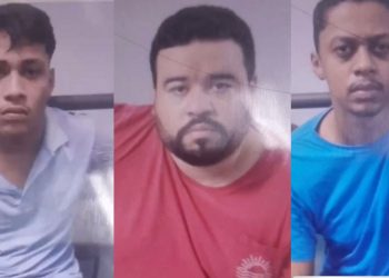 Bandidos furtam arma de PM para praticar roubos em Manaus e são presos pela Rocam