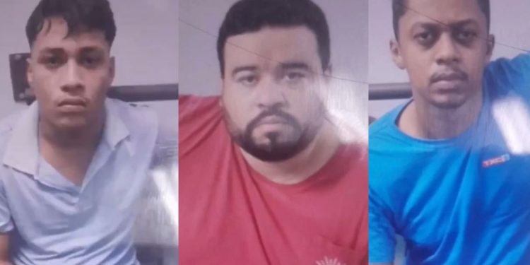 Bandidos furtam arma de PM para praticar roubos em Manaus e são presos pela Rocam