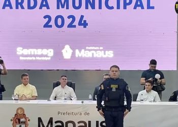 Formatura do curso de formação da Guarda Municipal