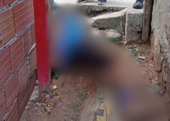 Populares encontram homem amarrado e morto em rip-rap na Compensa