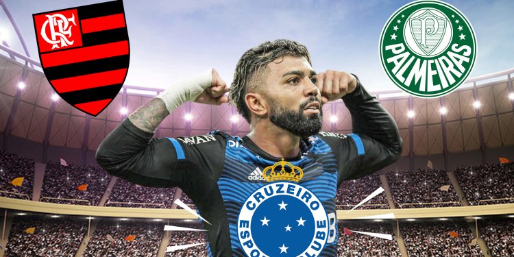 Gabigol era do Fla, flertou com o Verdão e casou com o Cruzeiro