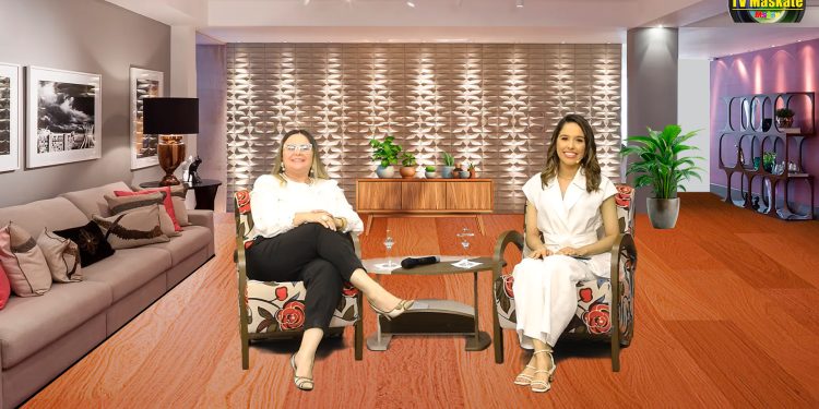 Na estreia do programa Pra Cima, Maria Ferro recebe a psicóloga Lidiane Almeida