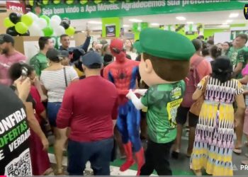 Grande Inauguração Apa Móveis no Shopping Leste