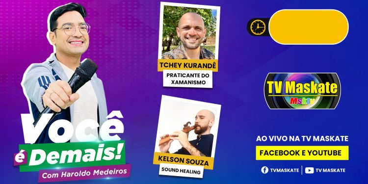 Praticante do Xamanismo e Sound Healing no Você é Demais
