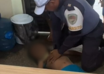 Vídeo: PM salva vida de criança de 9 anos que se afogou em Manaus