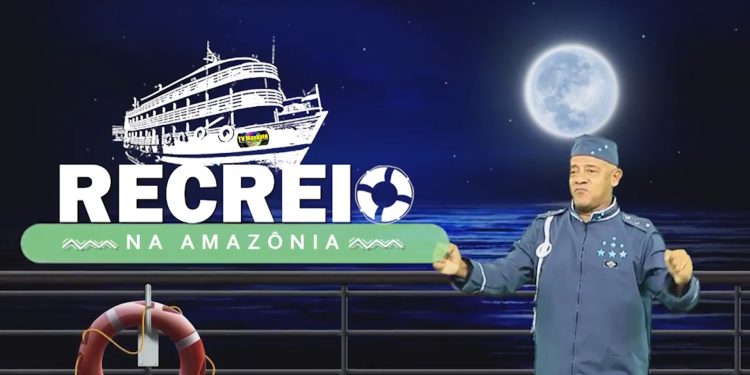 Rosivaldo Menestrel comanda o programa Recreio na Amazônia
