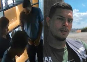 Polícia descobre o nome do bandido que roubou loja de celulares em Manaus