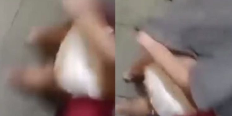 Vídeo: Mãe bate no filho de 2 anos após o pai não ir buscá-lo no Alvorada: 'Olha ele aqui apanhando'