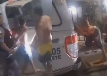 Vítima de roubo derruba bandido com 'tapão' no rosto no Monte das Oliveiras