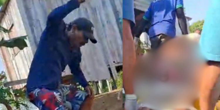 Ao ver que homem tinha sobrevivido, matador volta e 'finaliza o serviço' a facadas em Manacapuru