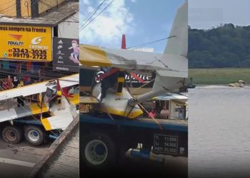 Avião que estava indo para o garimpo tem pane e piloto faz pouso forçado no Amazonas