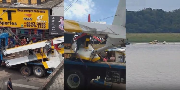 Avião que estava indo para o garimpo tem pane e piloto faz pouso forçado no Amazonas