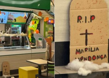 Família de Marília Mendonça processa Subway de Manaus por decoração de Halloween