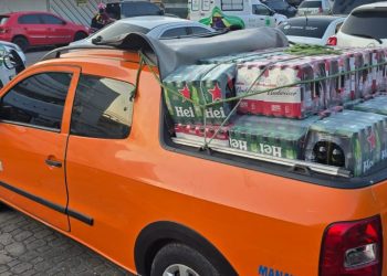 Funcionários de supermercados são presos após roubarem R$ 4 mil em cervejas