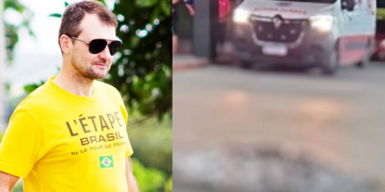 Ciclista m0rre ao passar mal em estacionamento de igreja na Torquato Tapajós