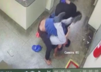 Funcionário de UBS reage a assalto e dá golpe de jiu-jitsu em bandido em Manaus