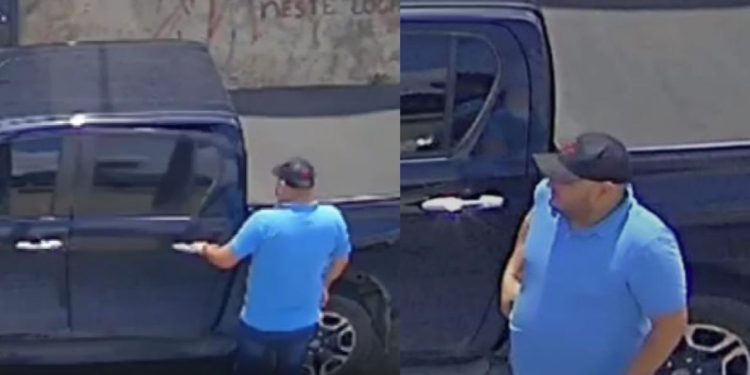 Homem é procurado após ser gravado furtando R$ 22 mil de dentro de carro em Manaus