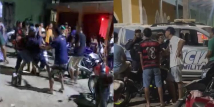 Cabo da PM é agredido pela população após realizar abordagem no Amazonas