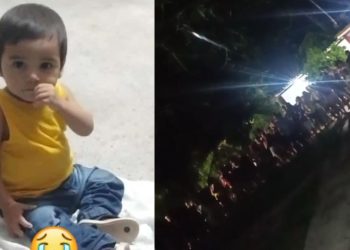 Multidão de reúne em delegacia após mulher matar o filho de 1 ano no Amazonas