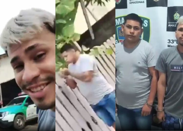 Maconheiros debocham da PM fumando na frente de batalhão e se desculpam no interior Amazonas