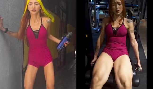 Vídeo: Ruivinha de Marte choca ao comparar corpo após ganhar 14 kg