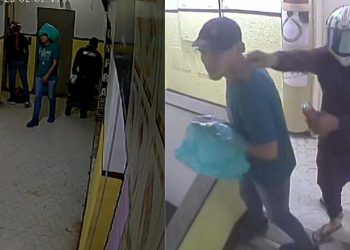 Vídeo: Na noite de Natal, criminosos roubam loja de ouro no Centro de Manaus