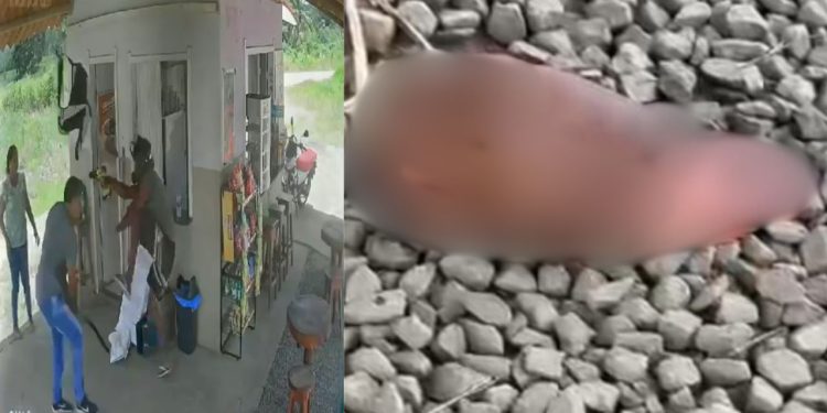 Vídeo forte: ‘justiceiro’ decepa mão de ladrão com facão durante assalto a lanchonete