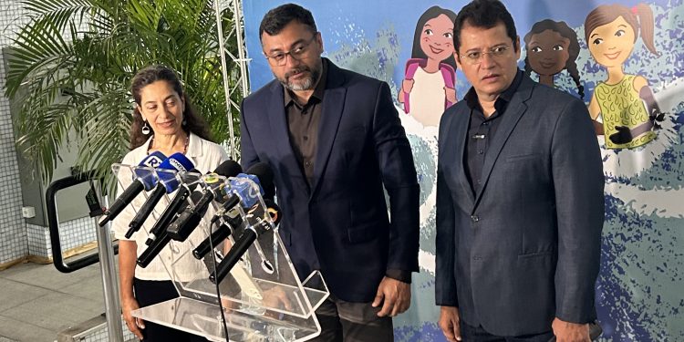Coletiva: Governador Wilson Lima participa de premiação do Selo Unicef para 29 Municípios