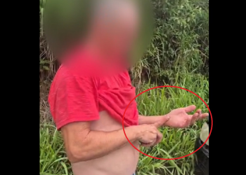 Embriagado, motorista tenta ligar para PM em celular 'imaginário' após batida; veja vídeo