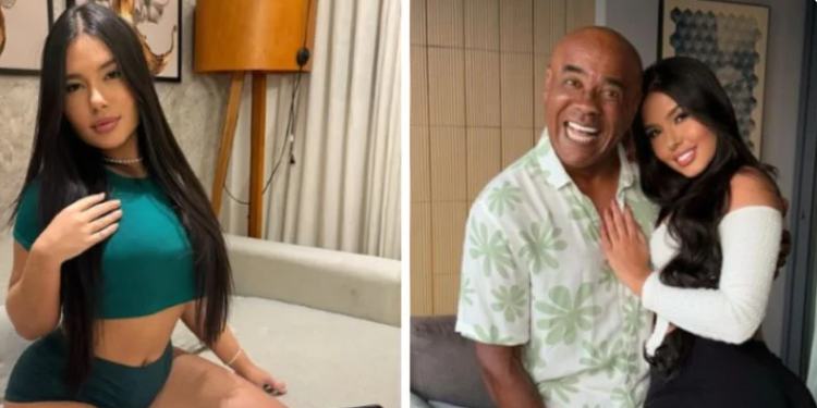 Vídeo: Modelo é expulsa de avião após gravar sex@ com Kid Bengala no banheiro