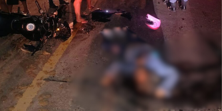 Mulher grávida morre e marido fica ferido em acidente de trânsito na AM-070