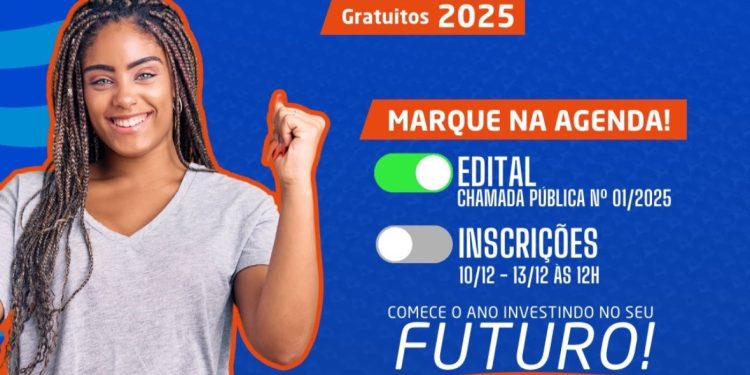 Inscrições abertas para cursos gratuitos do SENAI 2025