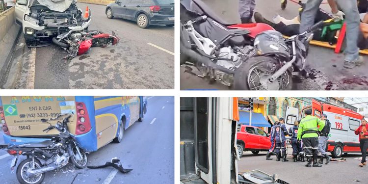 Acidentes com moto mataram 96 pessoas