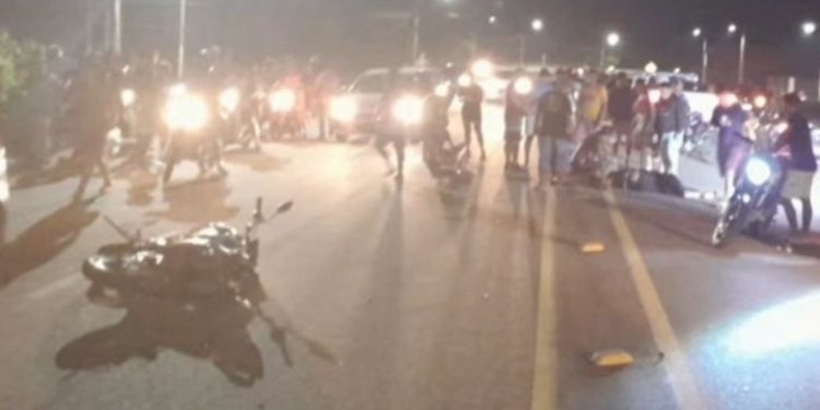 Vídeo: colisão entre carro e moto deixa um motorista morto e outro ferido na AM-070