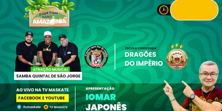 São Jorge em festa com Escola de Samba & Grupo de Pagode