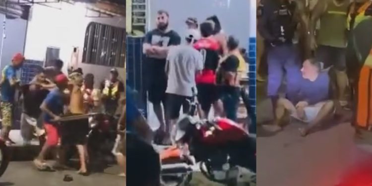 Moradores do Santa Etelvina tentam linchar homem alici0u menina de 12 anos