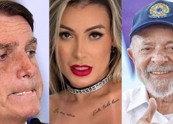 Andressa Urach diz que pegaria Bolsonaro e faz revelação sobre Lula