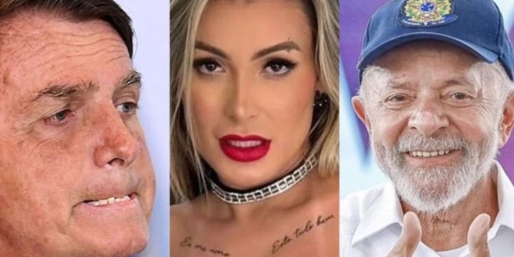 Andressa Urach diz que pegaria Bolsonaro e faz revelação sobre Lula
